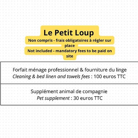 Le Petit Loup, Appartement Neuf Avec Jardin Gerbepal Luaran gambar